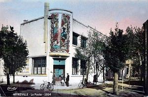 AFFREVILLE - LA POSTE - 1954